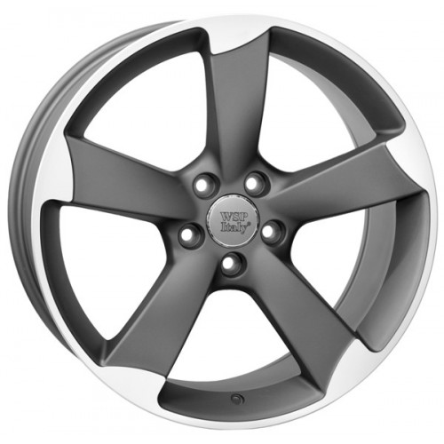 WSP Italy Audi (W567) Giasone W9 R20 PCD5x112 ET33 DIA66.6 matt gun metal polished